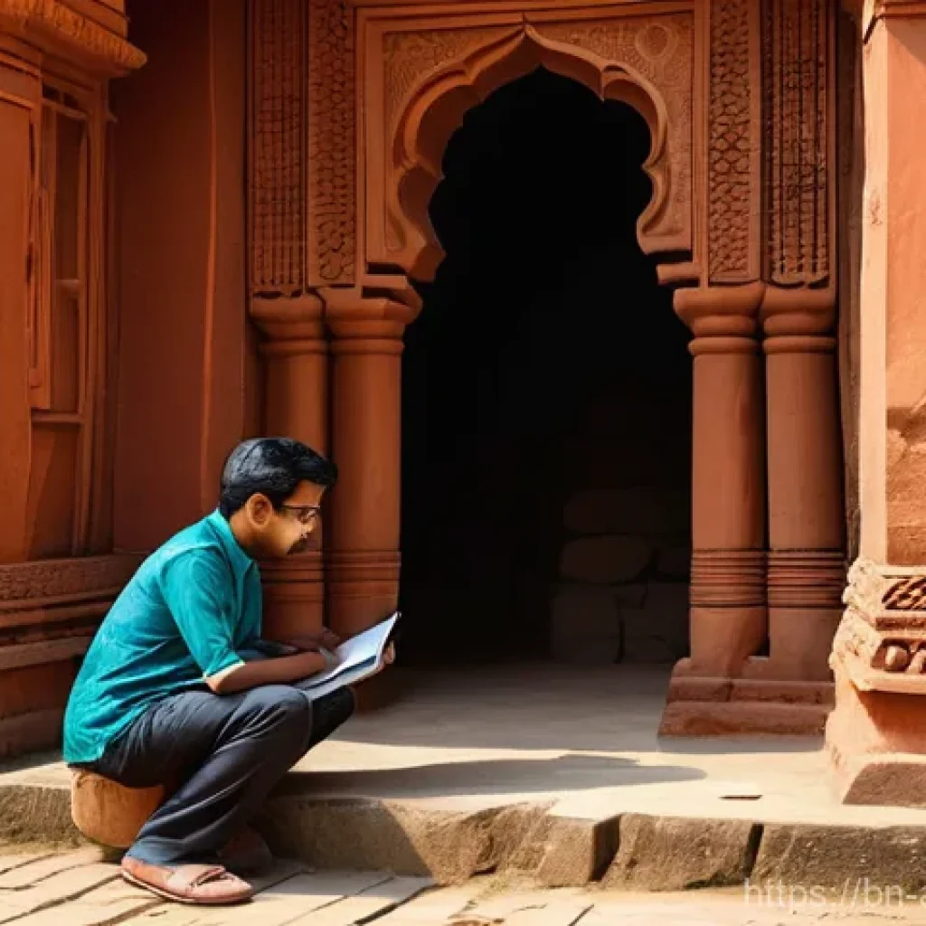 문화적 자원 관리 - **Prompt 1: Architectural Heritage and Digital Preservation**
    "A team of three young, modestly d...