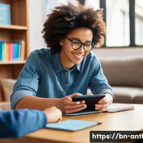 Home 29 인터넷과 문화적 변화 - **Prompt 1: The Global Classroom**
A vibrant, sunlit image of a diverse group of individuals eng...